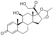 布地奈德 EP 杂质B分子结构 (CAS 1040085-98-0)