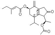 structure of CAS# 104012-37-5, 款冬酮