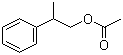 structure of CAS# 10402-52-5, 2-Phenylpropyl acetate
