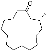 structure of CAS# 10403-00-6, (R)-麝香酮