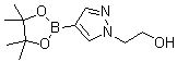 1-(2-羟基乙基)-1H-吡唑-4-硼酸频哪醇酯分子结构 (CAS 1040377-08-9)
