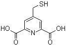 4-(巯基甲基)-2,6-吡啶二甲酸分子结构 (CAS 1040401-18-0)
