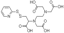 CAS 登录号：1041009-91-9, (R)-2,2'-((2-((1-羧基-2-(吡啶-2-基二硫基)乙基)(羧甲基)氨基)乙基)氮烷二基)二乙酸