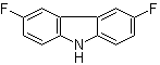3,6-二氟-9H-咔唑分子结构 (CAS 1041143-98-9)
