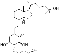 CAS # 104121-92-8, Eldecalcitol, ED-71, 2-(3-Hydroxypropoxy)-1,25-dihydroxyvitamin D3