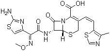 头孢妥仑分子结构 (CAS 104145-95-1)