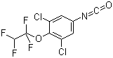 CAS # 104147-33-3, 3,5-Dichloro-4-(1,1,2,2-tetrafluoroethoxy)phenyl isocyanate, 1-(3,5-Dichloro-4-(1,1,2,2-tetrafluoroethoxy)phenyl)-3-(2,6-difluorobenzoyl)urea