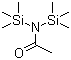N,N-二(三甲基硅基)乙酰胺分子结构 (CAS 10416-58-7)