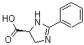 (5S)-4,5-二氢-2-苯基-1H-咪唑-5-羧酸分子结构 (CAS 1041643-79-1)