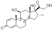 CAS # 10417-63-7, 16alpha-Methylprednisolone, (11beta,16alpha)-11,17,21-Trihydroxy-16-methyl-pregna-1,4-diene-3,20-dione