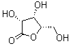 L-来苏糖酸-1,4-内酯分子结构 (CAS 104196-15-8)