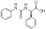 (alphaR)-alpha-[[(苯基氨基)硫代甲酰基]氨基]苯乙酸分子结构 (CAS 1042303-80-9)