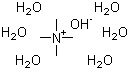 structure of CAS# 10424-65-4, 四甲基氢氧化铵