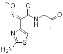 CAS 登录号：104301-63-5, (Z)-2-氨基-alpha-(甲氧基亚胺基)-N-(2-氧代乙基)-4-噻唑乙酰胺