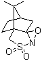 (1S)-(+)-10-樟脑磺哑嗪分子结构 (CAS 104322-63-6)