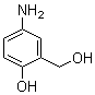 4-氨基-2-(羟基甲基)苯酚分子结构 (CAS 104333-09-7)
