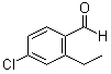 4-氯-2-乙基苯甲醛分子结构 (CAS 1043500-82-8)