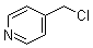 4-(氯甲基)吡啶分子结构 (CAS 10445-91-7)
