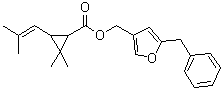 structure of CAS# 10453-86-8, Resmethrin