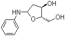 structure of CAS# 104578-89-4, 2-去氧-N-苯基-L-赤式戊呋喃糖基胺