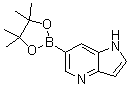1H-吡咯并[3,2-b]吡啶-6-硼酸频哪醇酯分子结构 (CAS 1045855-91-1)