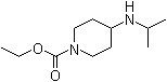 4-[异丙基氨基]-1-哌啶羧酸乙酯分子结构 (CAS 104605-11-0)
