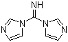 structure of CAS# 104619-51-4, 1,1'-碳亚氨基双-1H-咪唑