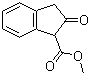 2-氧代茚满-1-甲酸甲酯分子结构 (CAS 104620-34-0)
