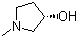 structure of CAS# 104641-59-0, (S)-(+)-1-Methyl-3-pyrrolidinol