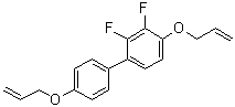CAS 登录号：1046758-95-5, 2,3-二氟-4,4'-二(2-丙烯-1-基氧基)-1,1'-联苯