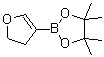 4,5-二氢呋喃-3-硼酸频哪醇酯分子结构 (CAS 1046812-03-6)