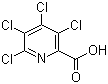 四氯吡啶甲酸分子结构 (CAS 10469-09-7)