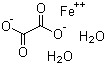 CAS 登录号：1047-25-2, 草酸亚铁二水合物