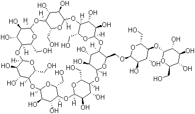 麦芽糖环糊精分子结构 (CAS 104723-60-6)