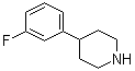 4-(3-氟苯基)哌啶分子结构 (CAS 104774-88-1)