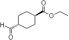 structure of CAS# 104802-53-1, 反式-4-甲酰基环己烷羧酸乙酯