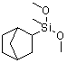 双环[2.2.1]庚烷-2-基二甲氧基-(甲基)硅烷分子结构 (CAS 104821-32-1)