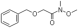 structure of CAS# 104863-68-5, N-甲氧基-N-甲基-2-(苯基甲氧基)乙酰胺