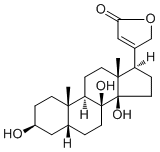8-羟基毛地黄毒素分子结构 (CAS 1049674-06-7)