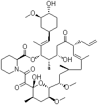 structure of CAS# 104987-11-3, 他克莫司