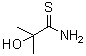 2-羟基-2-甲基硫代丙酰胺分子结构 (CAS 1051463-20-7)