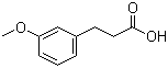 structure of CAS# 10516-71-9, 3-(3-Methoxyphenyl)propanoic acid
