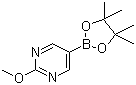 structure of CAS# 1052686-60-8, 2-Methoxypyrimidine-5-boronic acid pinacol ester
