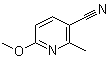 structure of CAS# 105277-11-0, 6-甲氧基-2-甲基-3-吡啶甲腈