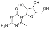 structure of CAS# 105330-94-7, 6-甲基-5-氮杂胞嘧啶戊糖
