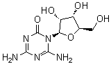 structure of CAS# 105331-00-8, 6-氨基-5-氮杂胞苷