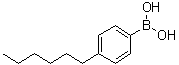 structure of CAS# 105365-50-2, 4-己基苯硼酸