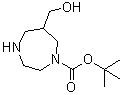 CAS # 1053656-94-2, Hexahydro-6-(hydroxymethyl)-1H-1,4-diazepine-1-carboxylic acid 1,1-dimethylethyl ester
