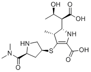 structure of CAS# 1053703-36-8, Meropenem EP impurity A