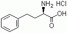 L-高苯丙氨酸盐酸盐分子结构 (CAS 105382-09-0)